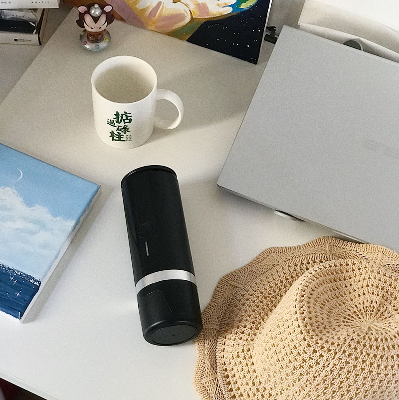 2 в 1 капсулы и наземная мини-Эспрессо портативная Кофеварка горячей и холодной экстракции USB Электрический вместимость ящика для кофейного порошка делая машину