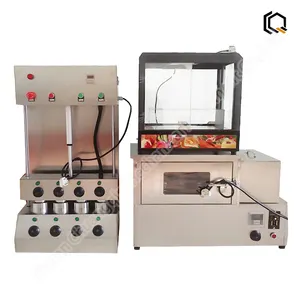 Apparatuur Voor Kegel Pizza Snack Food Machine Pizza Kegel Maken Machine Voor Verkoop