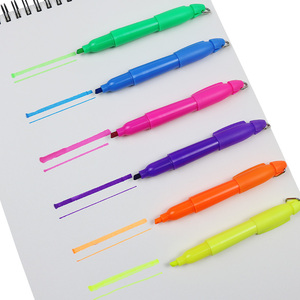 BECOL - Juego de Mini Marcadores Fluorescentes de Colores al por Mayor, Portátiles y Elegantes, con Llavero - Product Image 3