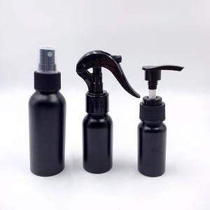 Bouteilles de shampooing de 4 oz, 8 oz, 16 oz, en aluminium argenté ou noir, flacons pulvérisateurs vides, réutilisables, portables, cosmétiques - Product Image 2