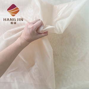 100% Nylon dur épais 60D Corset maille tissu de qualité supérieure Crinoline tissu rigide pour <span class=keywords><strong>jupon</strong></span> gonflé Crinoline robe de mariée - Product Image 5