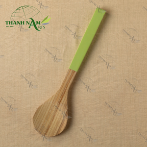 Juego de utensilios de cocina de cuchara de bambú ecológico con mango cómodo de Vietnam para capacidades de 10ml para obsequios - Product Image 5