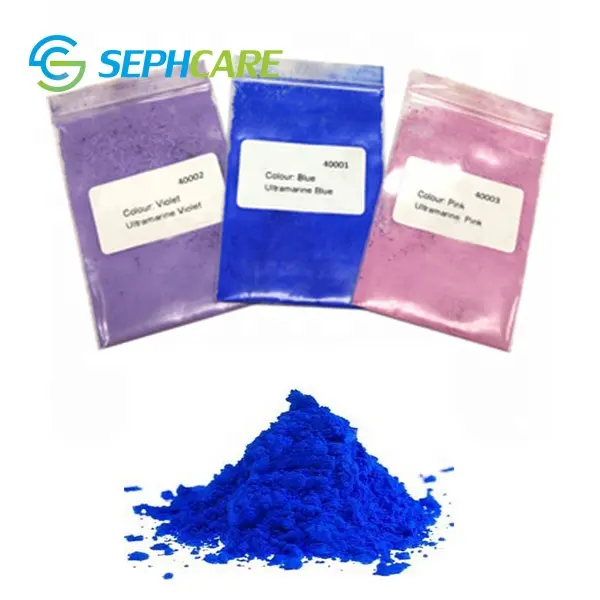 Sephcare Chất Lượng Cao Ultramarine Bột Màu Xanh Bột CI 77007 Cho Mỹ Phẩm