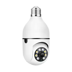Ampoule WIFI sans fil pour maison intelligente A6 caméra 4K Vision nocturne WIFI caméra de sécurité CCTV HD 1080P caméra IP