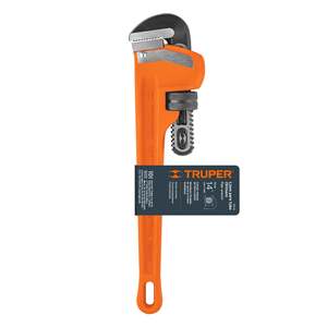 Truper STI-14 chiave Stilson regolabile 14 \ "robusto corpo in ferro duttile finitura cromata lega di acciaio industriale di qualità artigianale OEM - Product Image 1