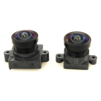 Objectif de caméra pour robot tondeuse OKS-3627 Fisheye 1,49 mm HFOV186 degrés grand angle avec vision nocturne IR, mise au point manuelle, construction 2G4P+IR