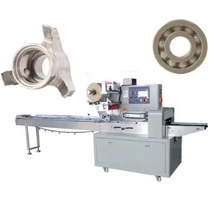 Servo Control Pillow Packaging Machine Automatic Hardware Part Handles Po Film Wrapping Machine