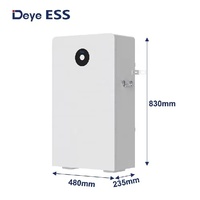 Batterie au lithium Deye 16 kWh 51,2 V 314 Ah, type mural RW-F16, batteries au lithium Deye ESS