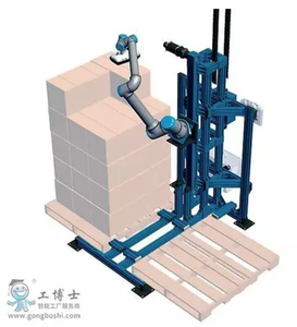 Cobot Palletizer Box Pallet Collaborative <strong>Robot</strong> With SCHUNK ROBOTIQ <strong>Gripper</strong> or Sucker Vacuum As <strong>Robot</strong> End Effector Food Plant - Product Image 6