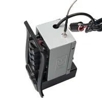 Unit Pre-Amp Pickup Piezo EQ Gitar Akustik EQ-7545R Sisi Melengkung untuk Proyek Gitar Akustik Cello