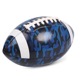 Custom Logo Wholesale Premium Quality <b>Leather</b> American <b>Football</b> with Rubber Bladder High Air Retention Custom Size - Product Image 3