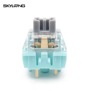 Interruptor mecánico plateado de velocidad Kailh Loong2 40gf FUERZA DE FUNCIONAMIENTO 1,2mm pre-viaje 3,6mm Distancia de viaje desde Skyloong