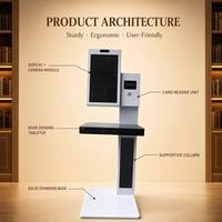 Sistema de Gestión de Biblioteca de Autoservicio con Kiosco de Préstamo y Devolución de Libros RFID con Pantalla Táctil de 21.5 Pulgadas y Múltiples Idiomas