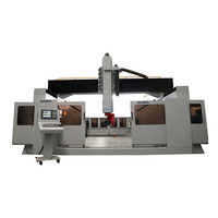 Gran oferta china, máquina de grabado de enrutador CNC de 5 ejes para molde de escultura de espuma de piedra de madera con función RTCP