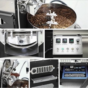 Torréfacteur à café industriel d'origine usine en acier inoxydable, machine à torréfier les grains de café, équipement de torréfaction pour barista - Product Image 5