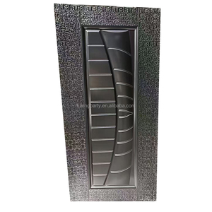 Diseño de hoja de puerta de acero Puerta de <span class=keywords><strong>chapa</strong></span> Puerta de <span class=keywords><strong>imprimación</strong></span> laminada de acero Interior de piel - Product Image 2