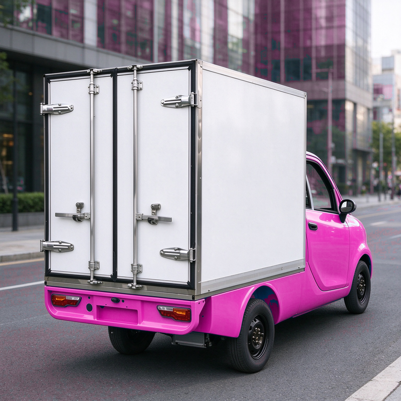 Electric Rv Mini Mountain Cargo Electric Mini Pickup Compact Size COC L7e 120AH Battery ...