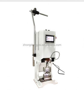 เครื่องจักรผลิตสายไฟฟ้ากึ่งอัตโนมัติ เครื่องจีบปลายสายทองแดง - Product Image 2