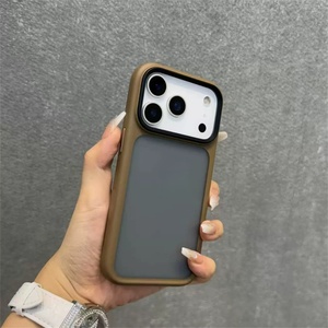 เคสโทรศัพท์มือถือคุณภาพสูงแบบด้านกึ่งโปร่งแสงสำหรับ iPhone 17 Pro Max  วัสดุ PC แข็งแรง ทนทานต่อแรงกระแทก ป้องกันด้านหลัง - Product Image 6