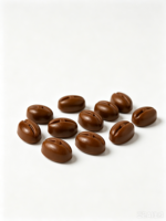 Bonbons au café sans sucre en forme de grains de café, en boîte métallique de 32g, saveur Americano Espresso, fabrication usine, personnalisation du logo et marque privée