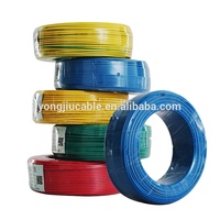 YJ OEM 1C câble de mise à la terre en PVC à noyau unique 2.5mm fil de câble électrique vert/jaune