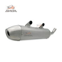 Silencieux d'échappement de moto en acier inoxydable durable Snor pour KTM SX XC-W pour HUSQVARNA TC TE TX pour GASGAS EC EX MC
