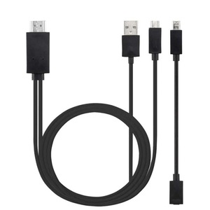 Micro USB MHL HDMI HDTV AV <span class=keywords><strong>TV</strong></span> micro 5Pin 11Pin Cable <span class=keywords><strong>adaptador</strong></span> de Cable para Android teléfonos inteligentes Samsung <span class=keywords><strong>XiaoMi</strong></span> - Product Image 2