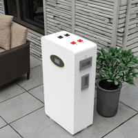 Batterie de stockage d'énergie domestique LiFePO4 empilable 5KWh 10KWh 15KWh, système solaire mural basse tension