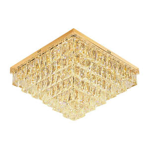 Iluminación DE LA CASA control remoto dormitorio inteligente sala de estar moderno LED cristal caída Techo Luz LED - Product Image 5