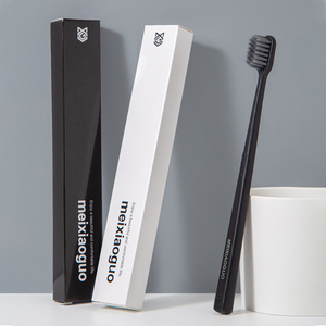 Bán buôn giá rẻ siêu mềm lông Nhãn Bàn chải đánh răng nhà sản xuất tùy chỉnh dành cho người lớn Nhựa Bàn chải đánh răng với logo - Product Image 3