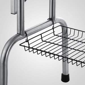 Profesional DB 36 \ "mesa de aseo para perros de acero inoxidable ajustable resistente portátil con bandeja de malla de soga de brazo - Product Image 6