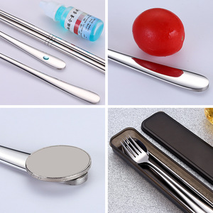 Bộ Đồ Ăn Bằng Thép Không Gỉ 304 Bộ Muỗng Và Nĩa Hàn Quốc Trong Hộp - Product Image 5