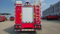 Nouveau camion-citerne à eau diesel 4x2 pour la lutte contre les incendies avec transmission automatique et capacité de 3001-5000L