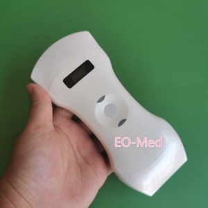 Échographe sans fil 3 en 1 à double tête 192 éléments, sonde d'échographie Doppler couleur intelligente DCU19G - Product Image 2