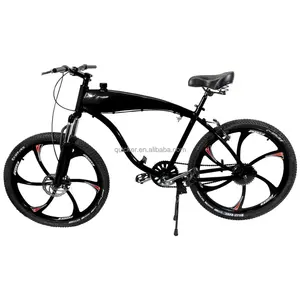 电动燃气自行车80cc 48cc 100cc摩托车中国2.5L油箱2冲程电动自行车