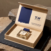 Boîte cadeau personnalisée pour Cologne blanche et boîte magnétique pour parfum avec boîte en papier parfumé pour l'emballage de parfums