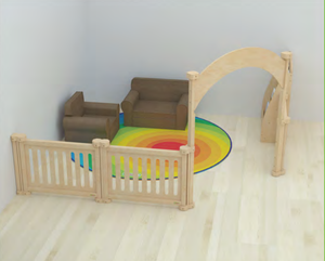 <span class=keywords><strong>Set</strong></span> di Mobili per <span class=keywords><strong>Asilo</strong></span> Nido 0-3 Anni, <span class=keywords><strong>Set</strong></span> di Mobili per Area Giochi e Gioco di Ruolo per Bambini - Product Image 6