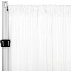 Wintina 현대 웨딩 아치 드레이프 웨딩 장식 무대 배경 이벤트를위한 우아한 스판덱스 배경 커튼 - Product Image 2