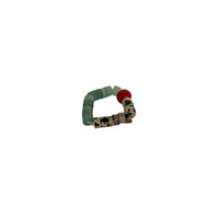 Milad High-End hand gefertigten Ring Perle Kristall Perlen Zeigefinger Stapel ring mit elastischen Schnur Artistic Fashion Armbänder