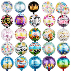 Ballons ronds 4D de 18 pouces en gros, personnalisables avec logo ODM/OEM, couleurs variées pour fêtes, mariages, anniversaires et décorations - Product Image 4