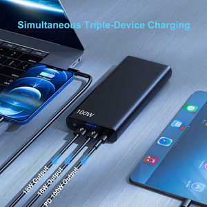 <span class=keywords><strong>Batterie</strong></span> <span class=keywords><strong>externe</strong></span> électronique PD 100W Type C 26800mAh 100W pour ordinateur portable <span class=keywords><strong>Macbook</strong></span> <span class=keywords><strong>Pro</strong></span>, tablettes Vision VR - Product Image 4