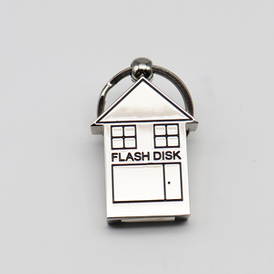 Kim Loại Nhà hình dạng USB Flash Drive 8GB 16GB 32GB 64GB Chất lượng cao Memory Stick USB flashdisk cá nhân Pendrive USB - Product Image 3