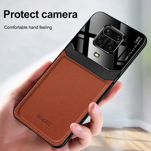 shockproof absorption PC Vintage texture leather Back Cover Mobile Cell Phones Case for <span class=keywords><strong>redmi</strong></span> <span class=keywords><strong>note</strong></span> <span class=keywords><strong>9</strong></span> <span class=keywords><strong>s</strong></span> case - Product Image 4