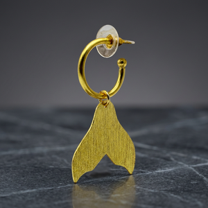 SOUMYA CREATIONS Pendientes de Aro de Latón Chapado en Oro Hechos a Mano, Modernos y Lindos, Unisex para Otras Ocasiones - Product Image 3