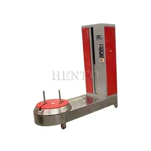 Automatic Travel Bags Luggage Baggage Wrapping Packaging Machine / Airport Luggage Wrapping Machine For Sale / Luggage Wrapping