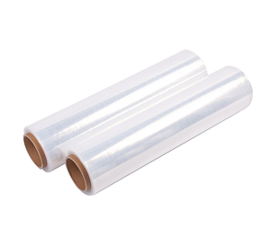 Muestra Gratuita de Rollo de Film Estirable Transparente de Plástico LLDPE Blanco, Película Autoadhesiva Transparente para Envolver Palés - Product Image 2