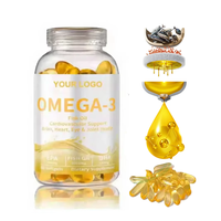 Capsules d'huile de poisson végétaliennes chinoises Oméga-3 6 9 EPA DHA, supplément Oméga-3 500mg 1000mg, vente en gros, capsules d'huile de poisson Oméga-3 Halal