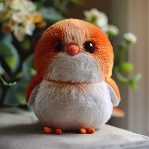 Hot Selling High Quality Factory Whole Sale Custom Cute Birds Baby Comfort Toy Home Decoration