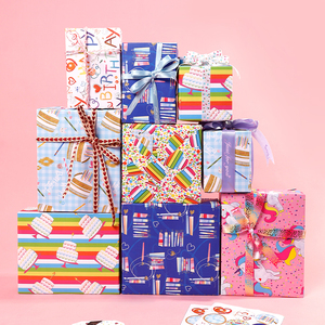 Wholesale High Quality <b>Birthday</b> Tissue <b>Rolls</b> Childlike and Playful Packaging <b>Wrapping</b> <b>Paper</b> <b>Roll</b> Uperior Craftsmanship - Product Image 1