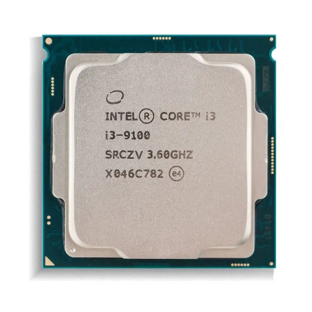 100% Working Intel Processor Core Used I3 9100 for Desktop in Stock